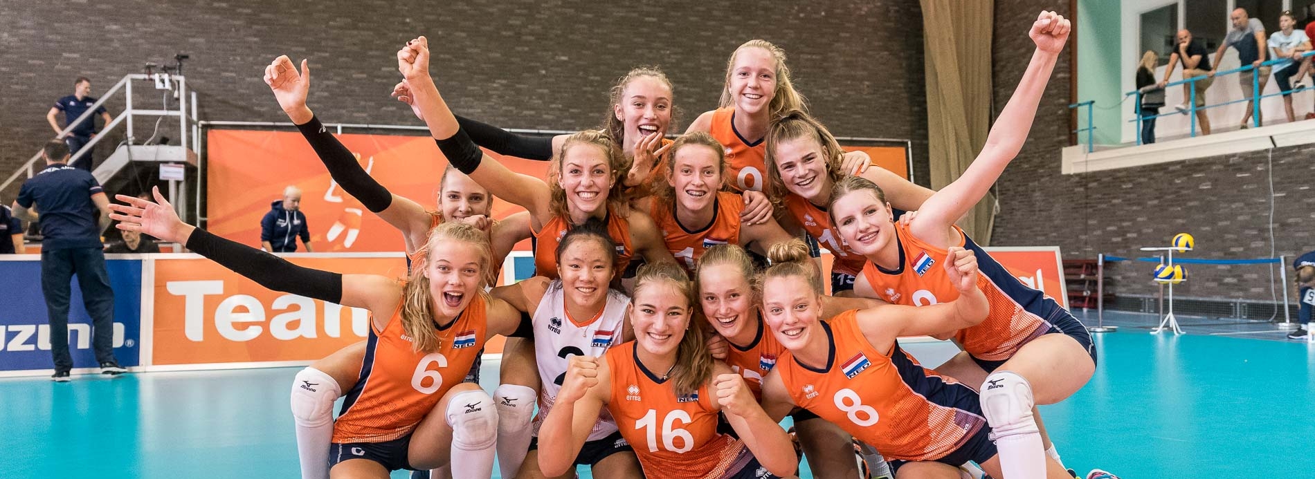 Volleybalsters Talententeam Oranje naar Texel